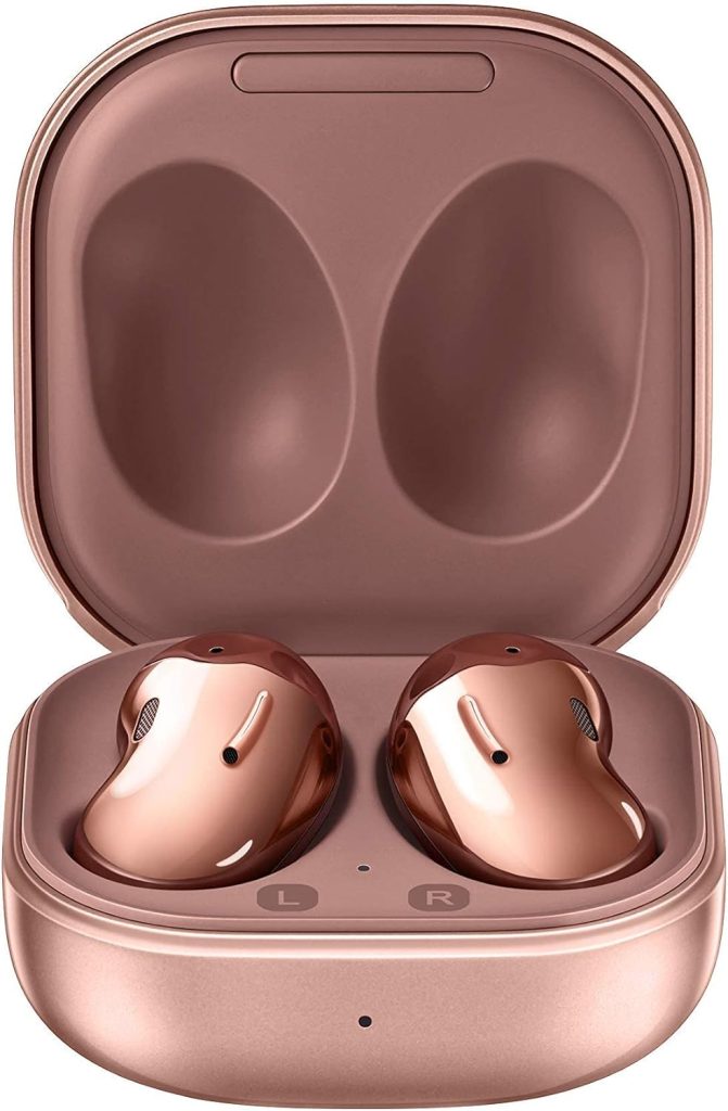 Samsung Galaxy Buds Live True Wireless Earbud Headphones - Mystic Bronze (Renewed)