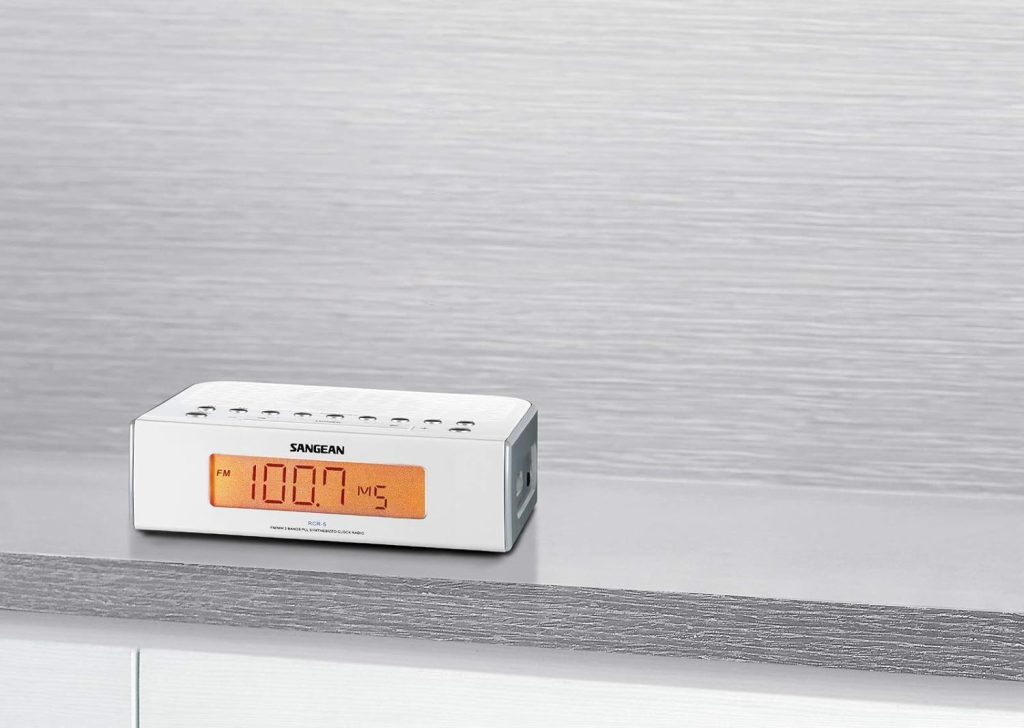 Sangean RCR-5BK AM/FM Digital Tuning Clock Radio