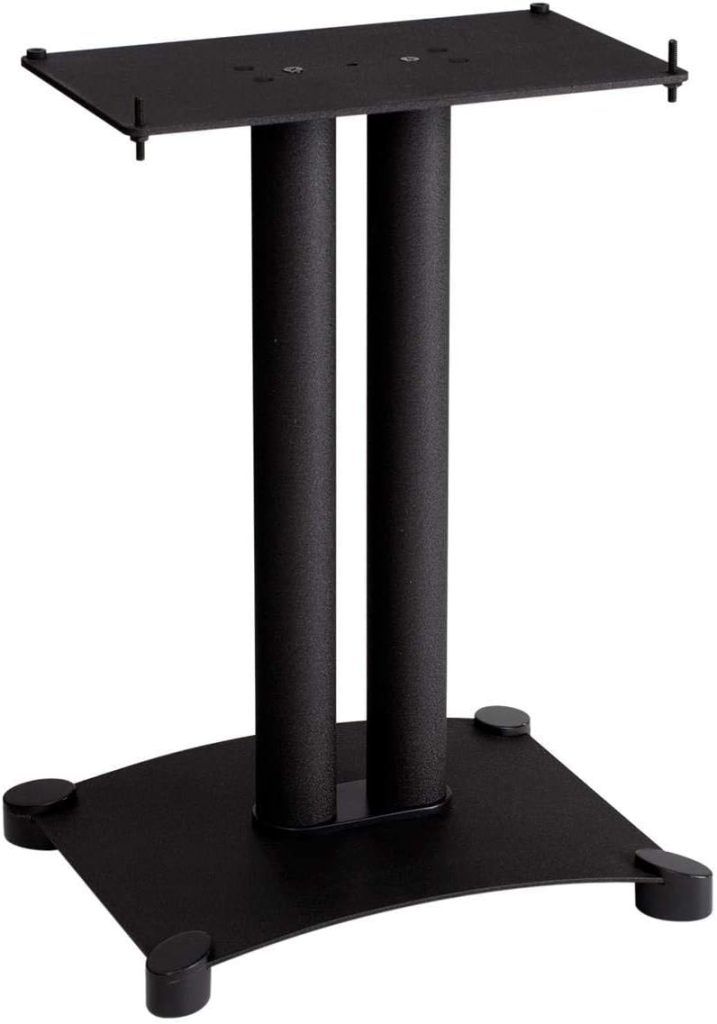 Sanus SFC22-B1 Steel Series 22 Speaker Stand for Center Channel Speakers Black
