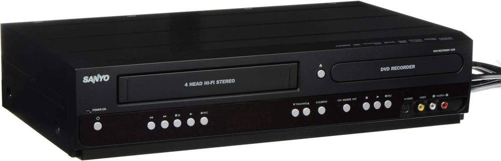 Sanyo DVD Recorder/VCR Combo 2-way recording