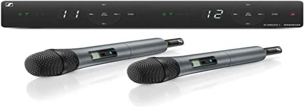 Sennheiser Pro Audio XSW 1-825 DUAL-A Channel Wireless Microphone System,Black