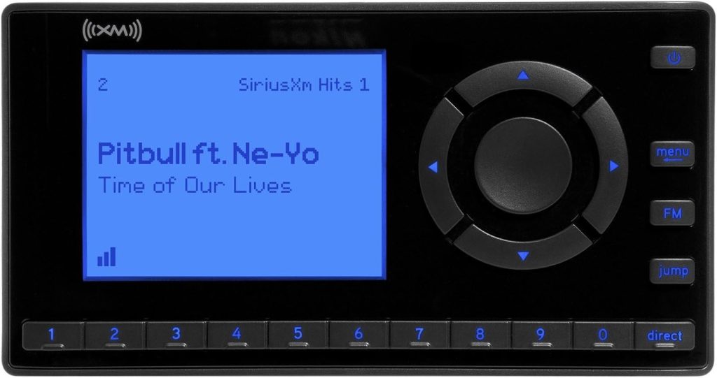 SiriusXM- XEZ1H1 Onyx EZ Satellite Radio with Home Kit- Black