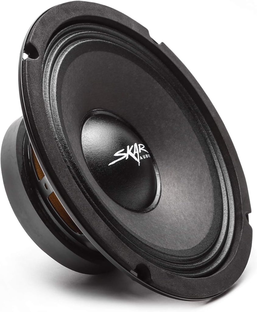 Skar Audio FSX8-4 8 350 Watt 4 Ohm Pro Audio Midrange Loudspeaker, Each
