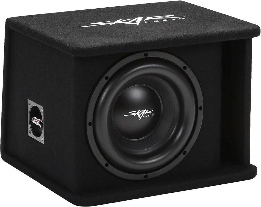 Skar Audio Single 10 1200W Loaded SDR Series Vented Subwoofer Enclosure | SDR-1X10D2