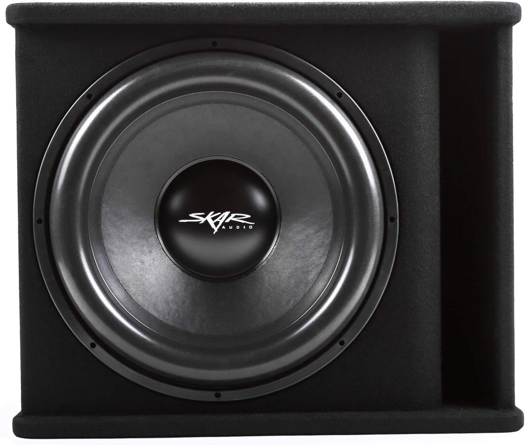 Skar Audio Single 8 700W Loaded SDR Series Vented Subwoofer Enclosure | SDR-1X8D2