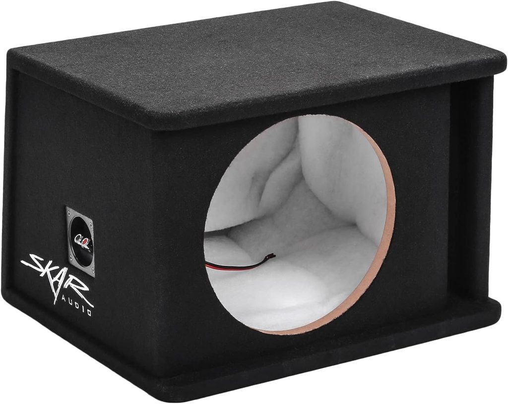 Skar Audio SK1X12V Single 12 Universal Fit Ported Subwoofer Enclosure