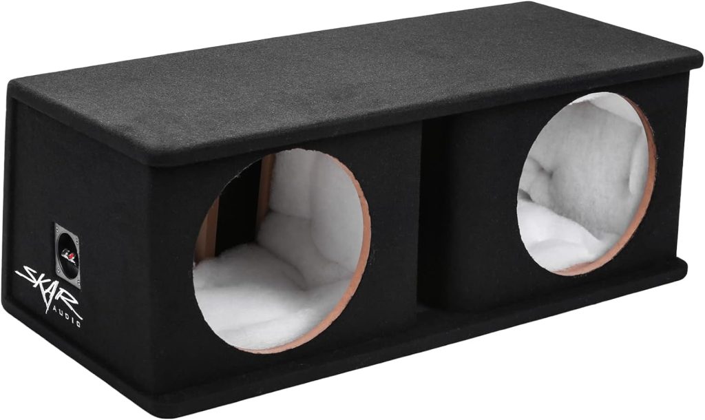 Skar Audio SK2X12V Dual 12 Universal Fit Ported Subwoofer Enclosure