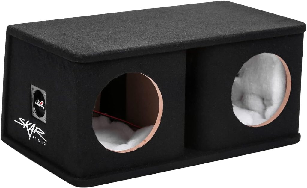 Skar Audio SK2X8V Dual 8 Universal Fit Ported Subwoofer Enclosure