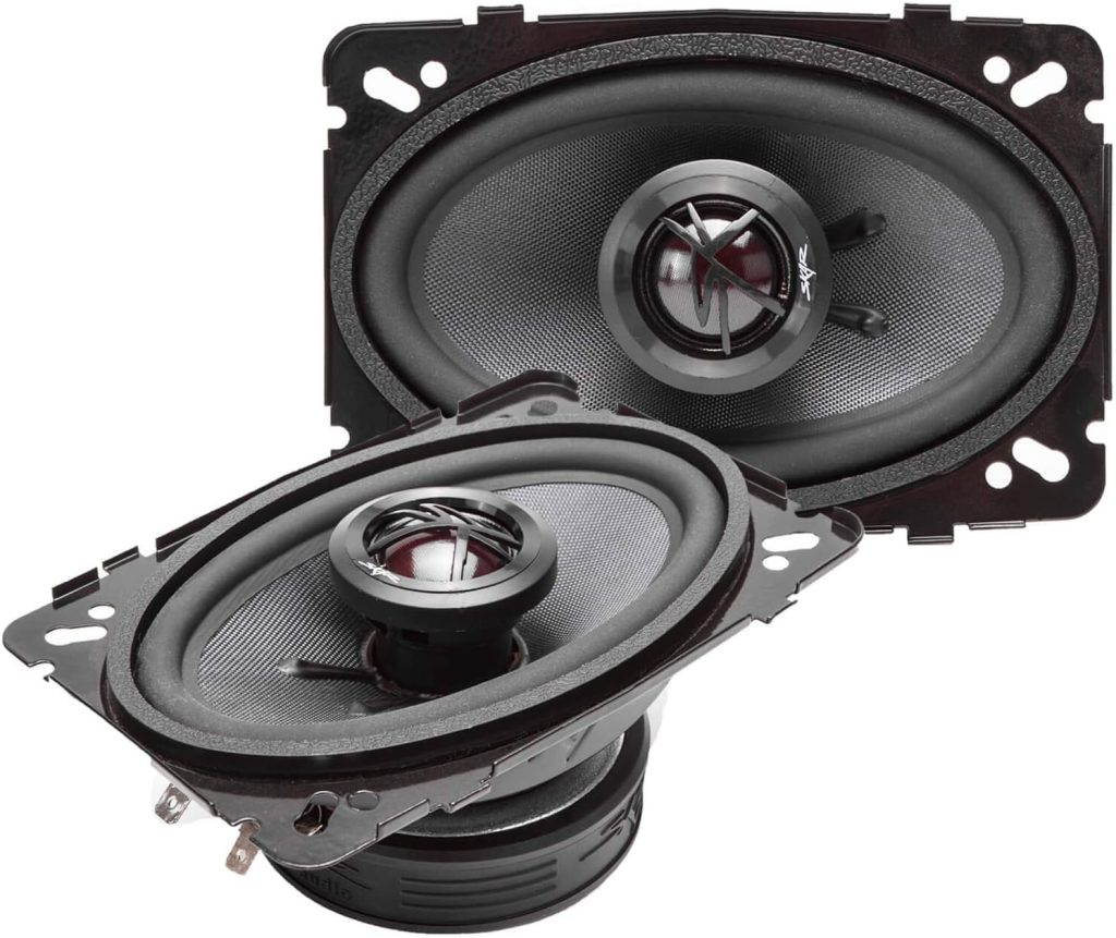 Skar Audio TX46 4 x 6 140W 2-Way Elite Coaxial Car Speakers, Pair
