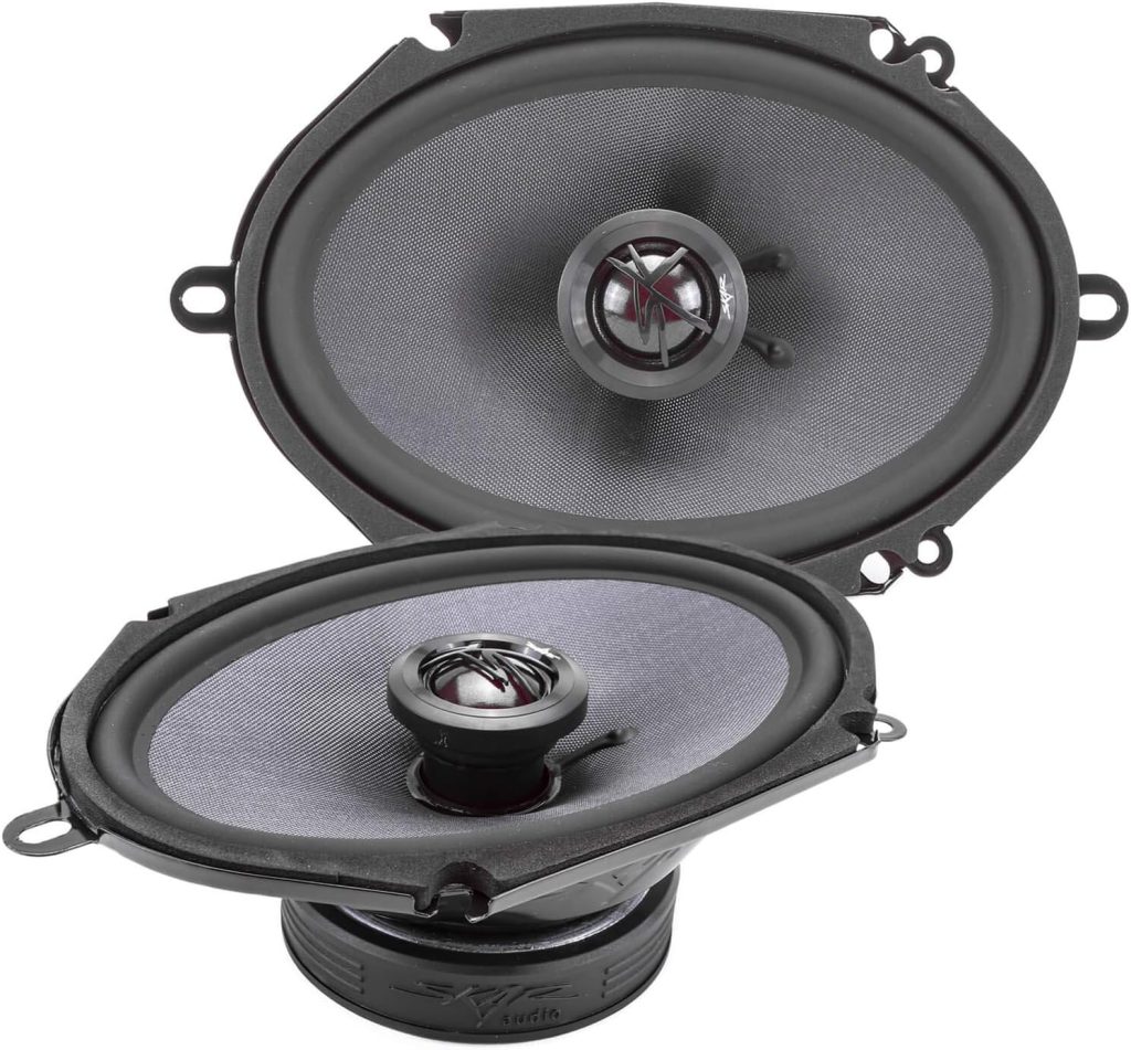 Skar Audio TX68 6 x 8 200W 2-Way Elite Coaxial Car Speakers, Pair