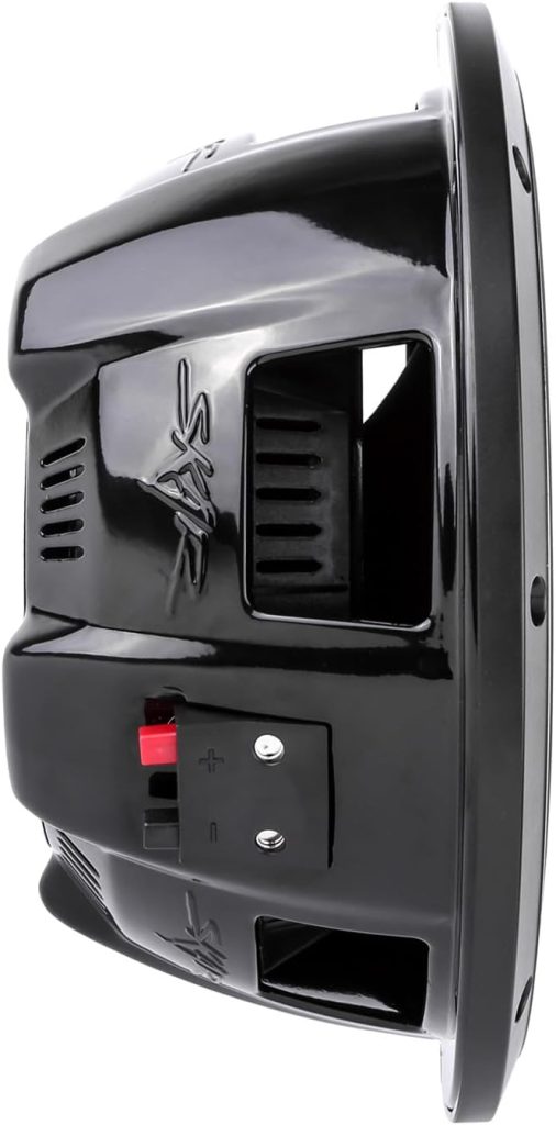 Skar Audio VS-10 D4 10 1000W Max Power Dual 4 Ohm Shallow Mount Car Subwoofer