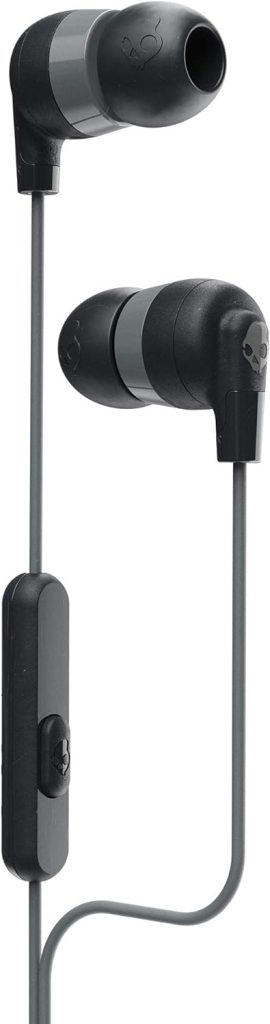 Skullcandy Inkd+ In-Ear Wired Earbuds, Microphone, Works with Bluetooth Devices and Computers - Black