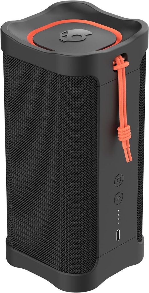 Skullcandy Terrain XL Wireless Bluetooth Speaker - IPX7 Waterproof Portable Speaker with Dual Custom Passive Radiators, 18 Hour Battery, Nylon Wrist Wrap,  True Wireless Stereo