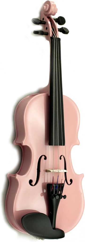 SKY Brand New Childrens Violin 1/16 Size Pink Color