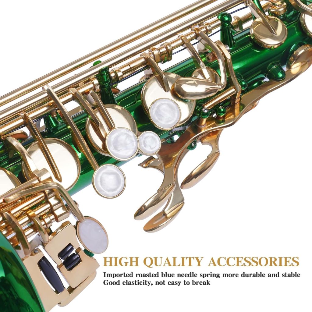  Rhythm Eb Alto Saxophone With Carrying Sax Case,Full
