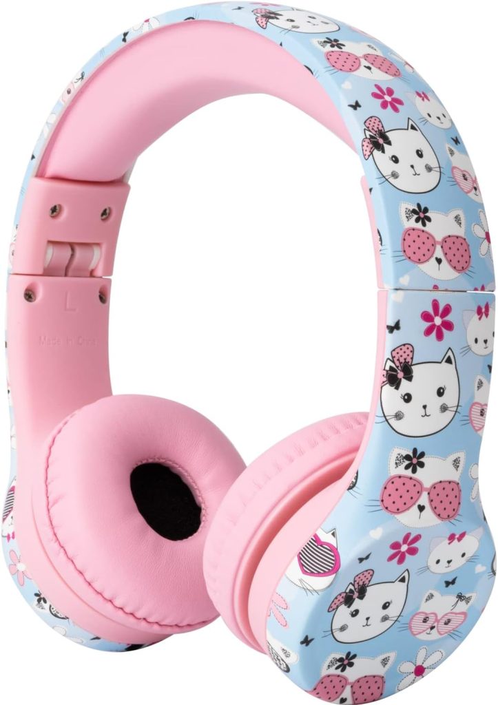 Snug Play+ Kids Headphones with Volume Limiting for Toddlers (Boys/Girls) - Kitty