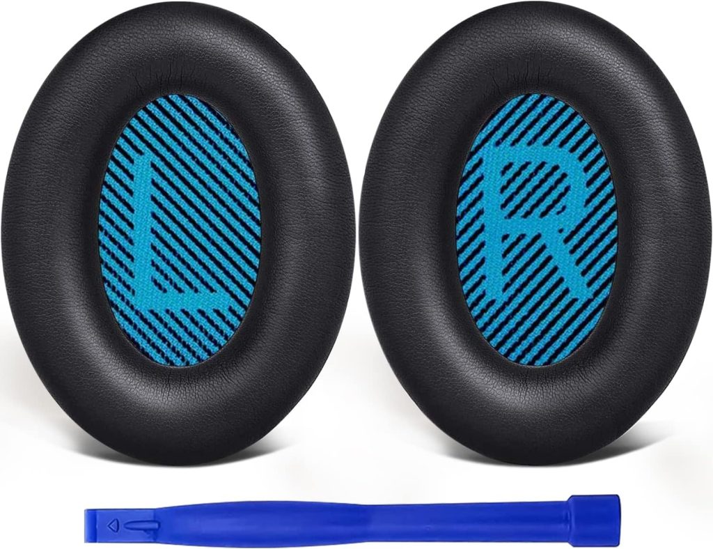 SoloWIT Earpads Cushions for Bose Headphones, Replacement Ear Pads for Bose QuietComfort 15 QC15 QC25 QC2 QC35/Ae2 Ae2i Ae2w/SoundTrue  SoundLink Around-Ear Series