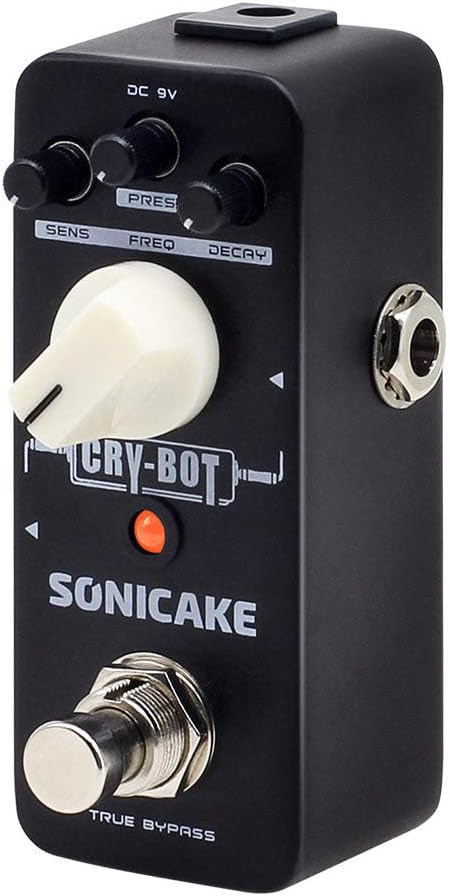 SONICAKE Auto Wah Pedal Auto Wah Guitar Pedal Guitar Effect Pedal Envelope Filter Cry-Bot True Bypass