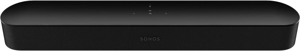 Sonos Beam - Smart TV Sound Bar with Amazon Alexa Built-in - Black