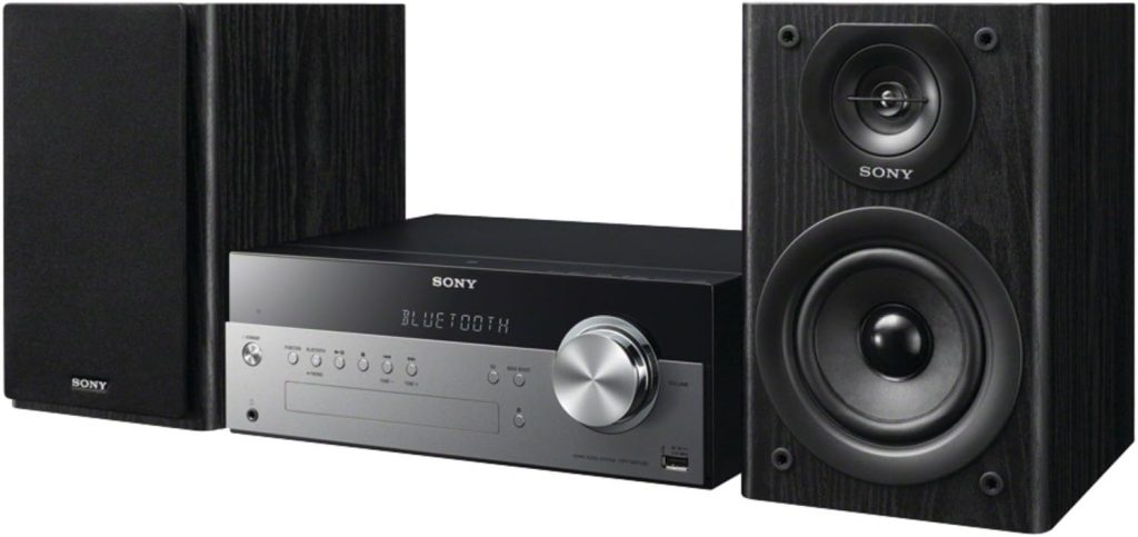 Sony CMTSBT100 Micro Music System with Bluetooth and NFC