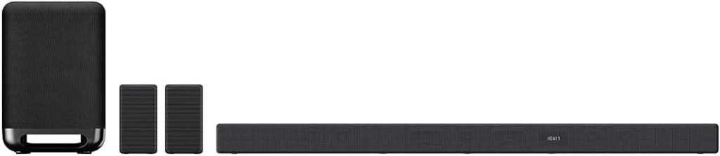 Sony HT-A7000 7.1.2ch 500W Dolby Atmos Sound Bar Surround Sound Home Theater SA-SW5 300W Wireless Subwoofer SA-RS3S Wireless Rear Speakers