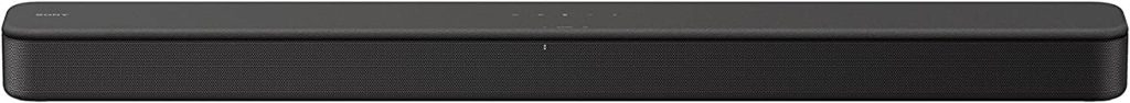 Sony S100F 2.0ch Soundbar with Bass Reflex Speaker, Integrated Tweeter and Bluetooth, (HTS100F), easy setup, compact, home office use with clear sound black