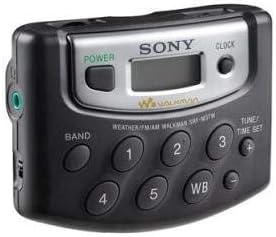 Sony SRF-M37W Compact Digital Tuning AM/FM/Weather Pocket Size Portable Radio (Renewed)