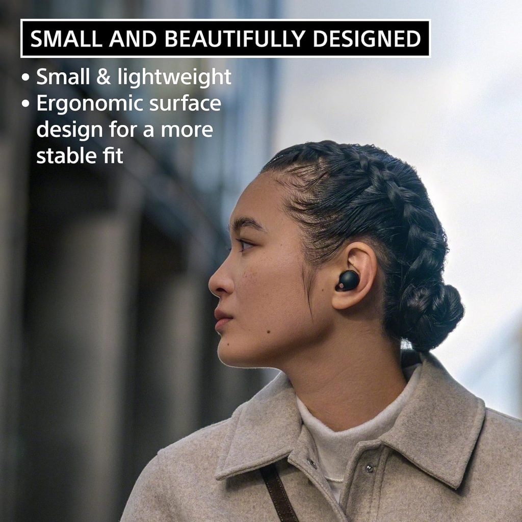 Sony WF-1000XM5 The Best Truly Wireless Bluetooth Noise Canceling Earbuds Headphones with Alexa Built in, Black- New Model