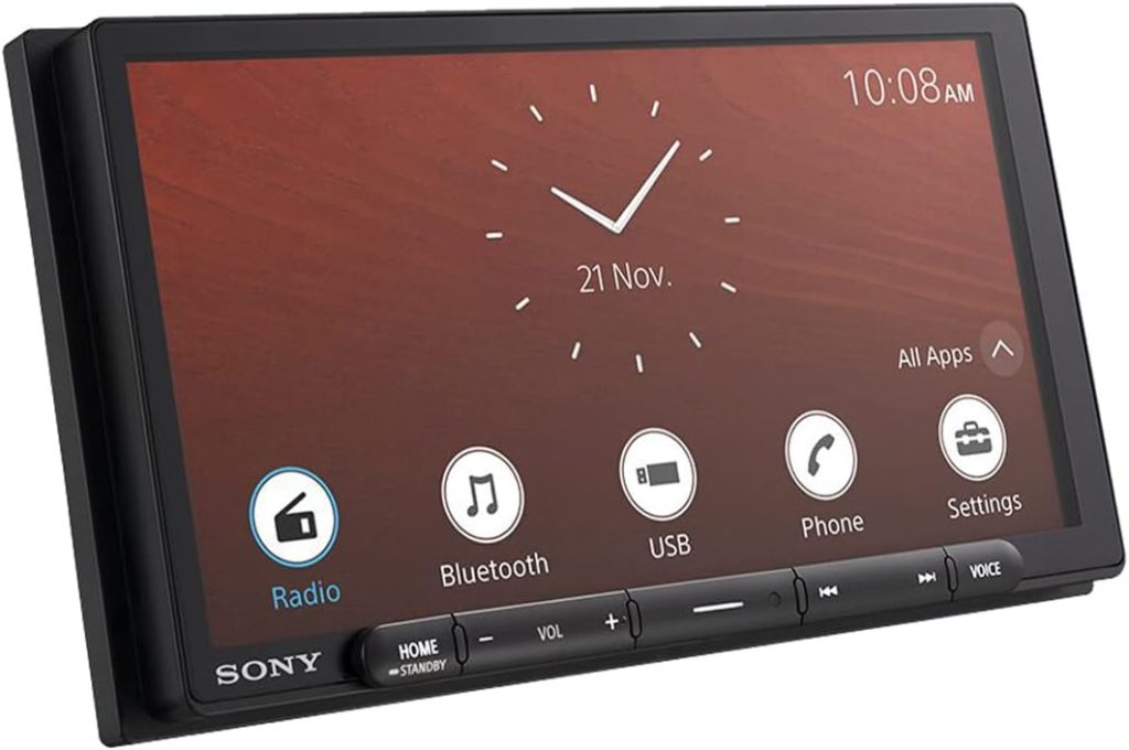 Sony XAV-AX6000 7-Inch Multimedia Receiver with Wireless Apple CarPlay/Android Auto, HDMI Video Input and Maestro Ready
