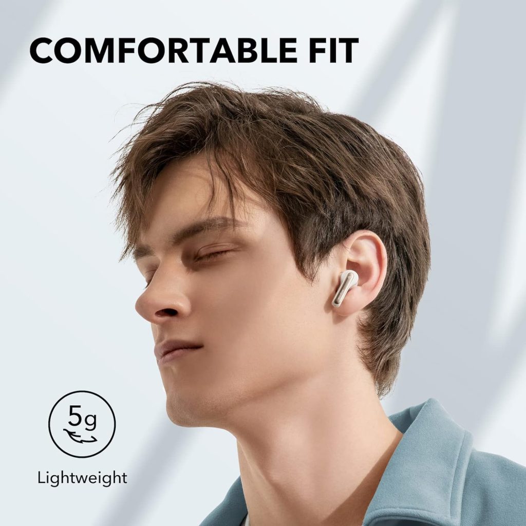 Soundcore by Anker Life P3i Hybrid Active Noise Cancelling Earbuds, 6 Mics, AI-Enhanced Calls, 10mm Drivers, Powerful Sound, App for Custom EQ, 40H Playtime, Fast Charging, Transparency, Bluetooth 5.2