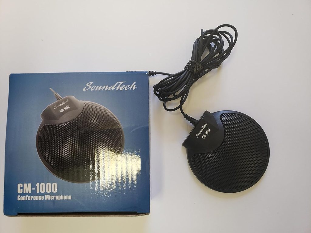 SoundTech CM-1000 3.5 mm Omni-Directional Conference Microphone