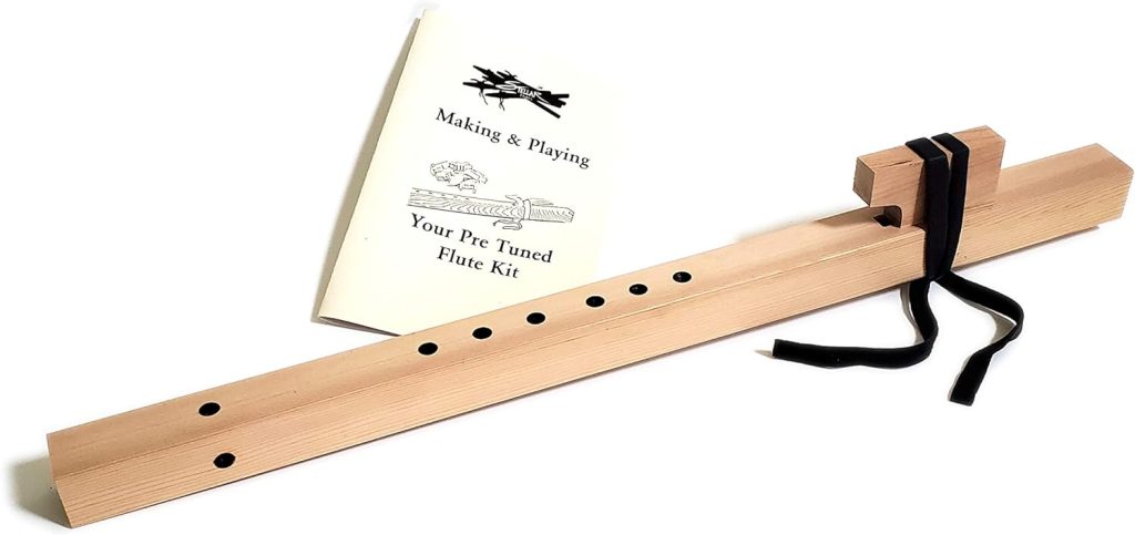 Stellar Pre-Tuned Flute Making Kit Key of G- DIY Cedar Wood Carving Kit