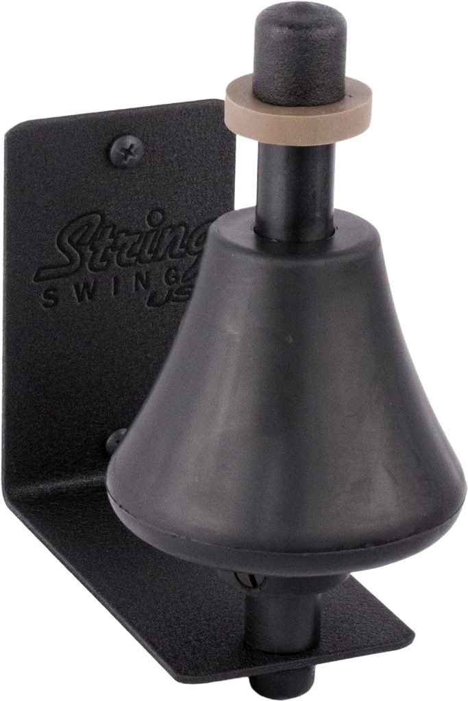 String Swing Trumpet Holder - Stand for Piccolo Pocket and Standard Trumpets - Stand Accessories Home or Studio Wall - Musical Instruments Safe without Hard Cases - Made in USA