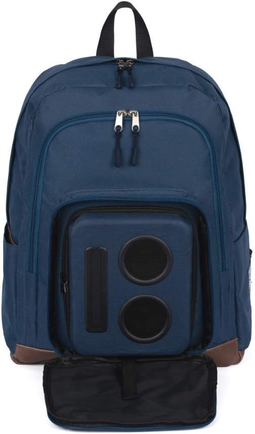 Super Real Business Bluetooth Speaker Backpack with 20-Watt Speakers  Subwoofer for Parties/Festivals/Beach. Rechargeable, Works with iPhone  Android (Blue, 2023 Premium Edition)