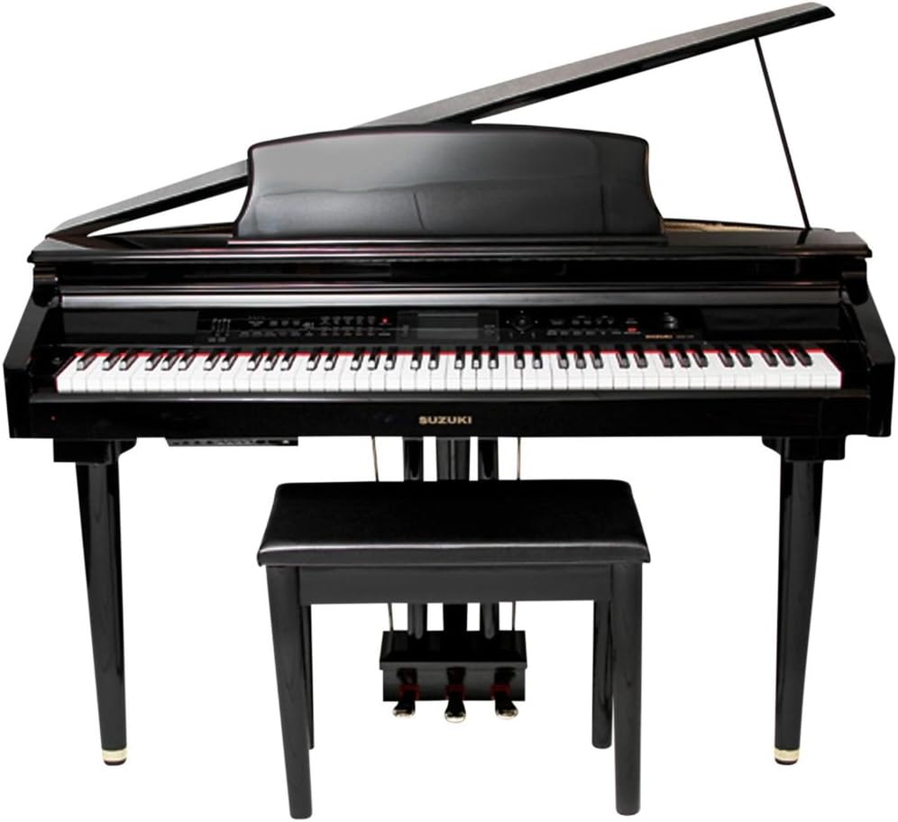 Suzuki Musical Instrument, 88-Key Digital Pianos - Home (MDG-300-BL)