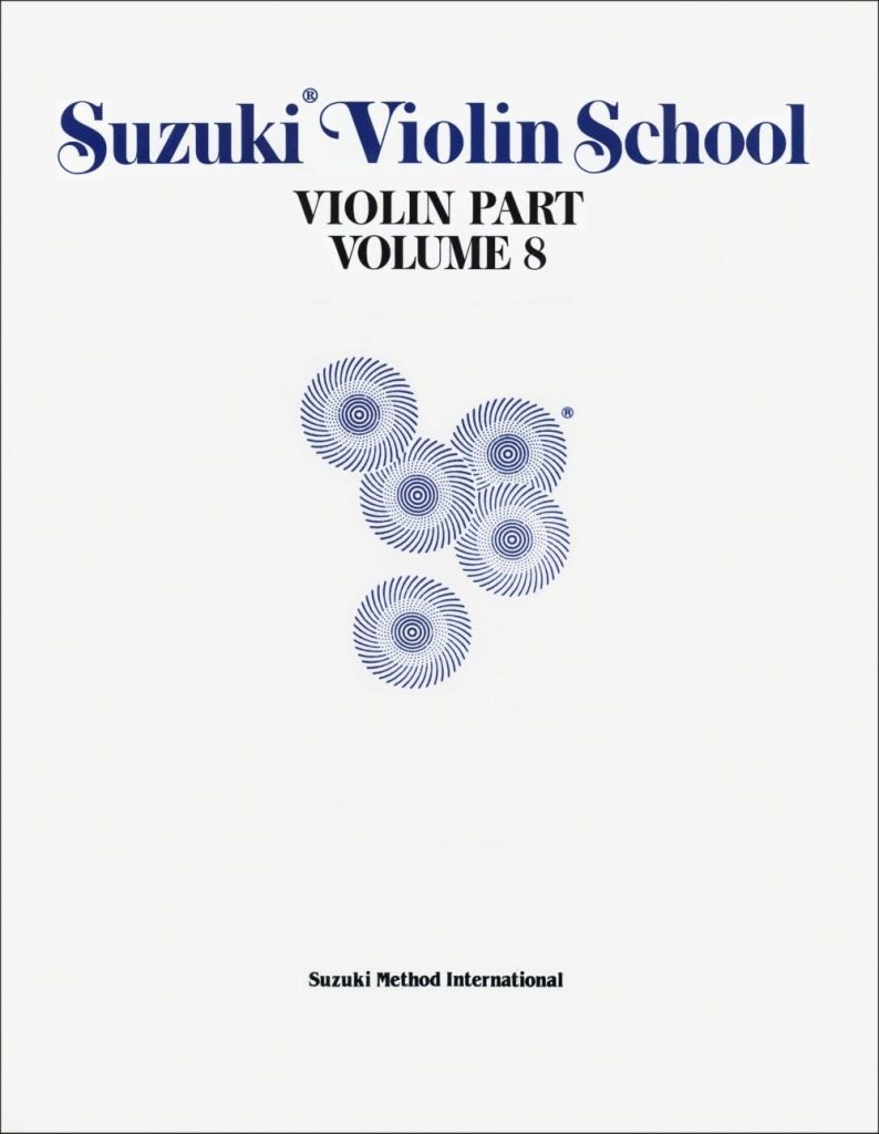 Suzuki Violin School, Vol 8: Violin Part