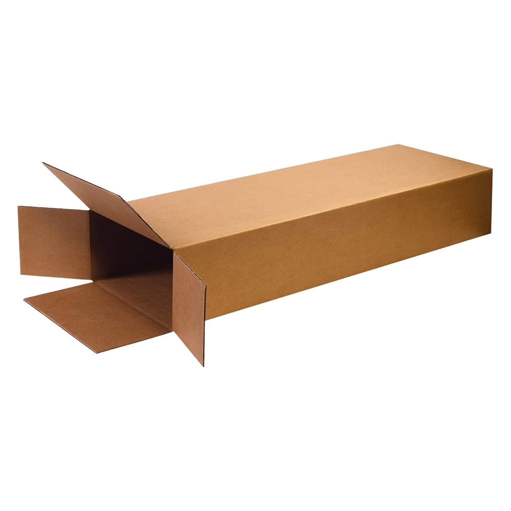 Tape Logic TLHD18645FOL Side Loading Boxes, 18 x 6 x 45, Kraft (Pack of 5)