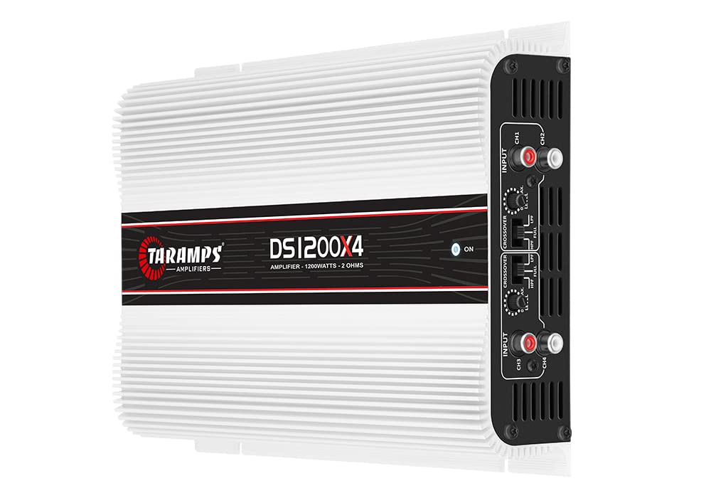 Taramps DS 1200x4 2 Ohms 4 Channels 1200 Watts Amplifier
