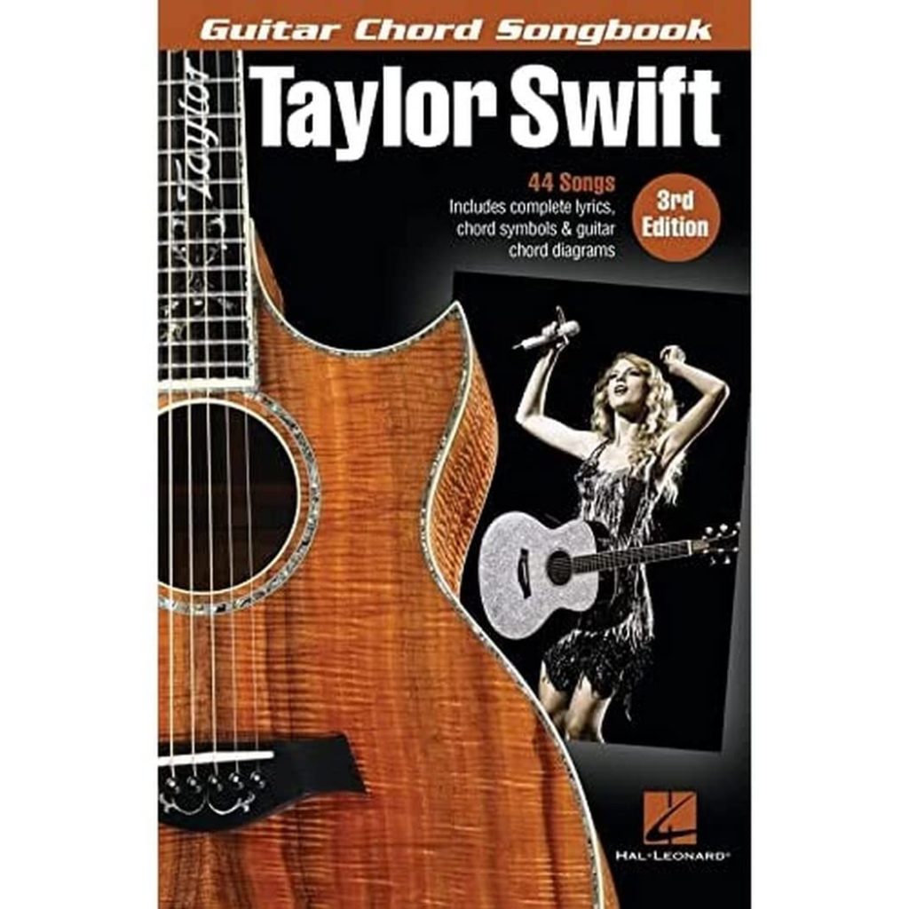 Taylor Swift - Guitar Chord Songbook - 3rd Edition: 44 Songs with Complete Lyrics, Chord Symbols  Guitar Chord Diagrams     Paperback – April 1, 2021