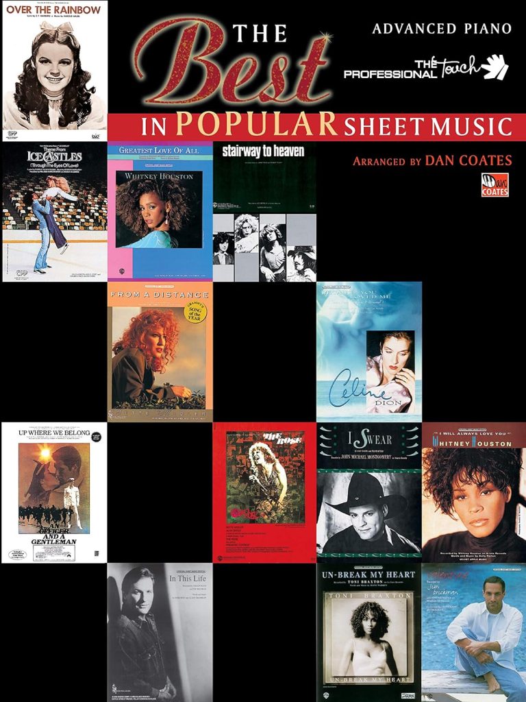 The Best in Popular Sheet Music (The Professional Touch)     Paperback – May 1, 1997
