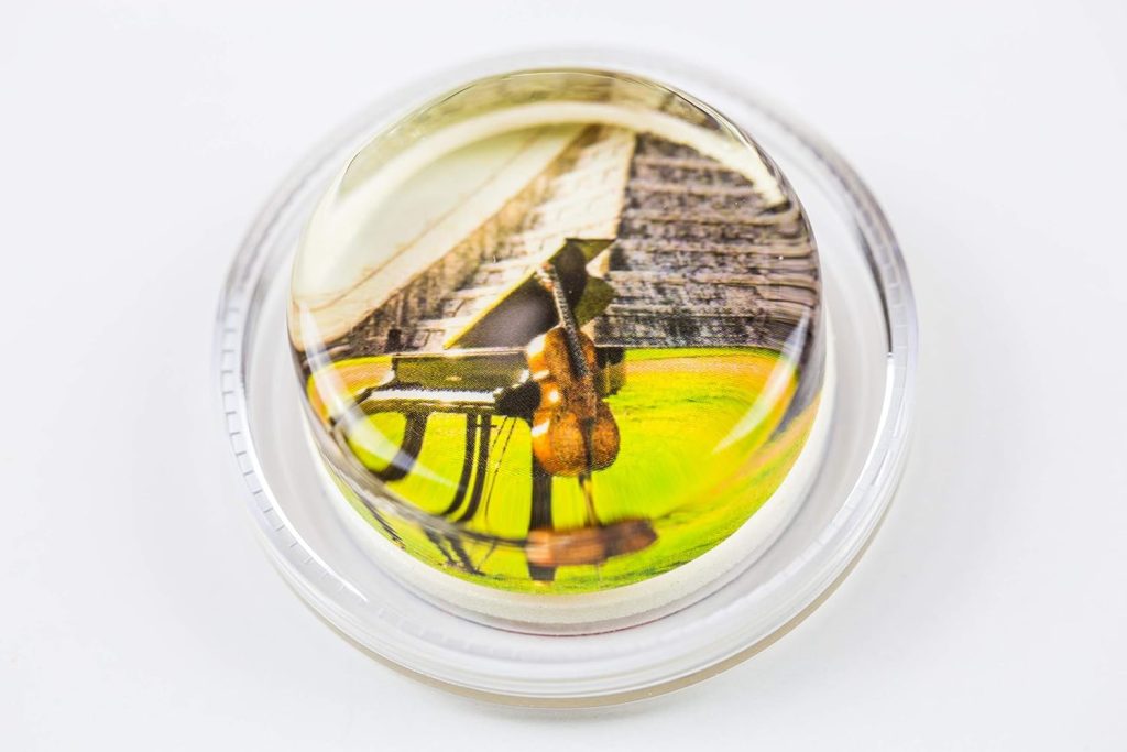 The Piano Guys Magic Rosin | Violin Rosin, Cello Rosin, Viola Rosin for Bows| Light Low Dust Resin| Violin Bow Rosin Accessories (Jungle Book/Sarabande)