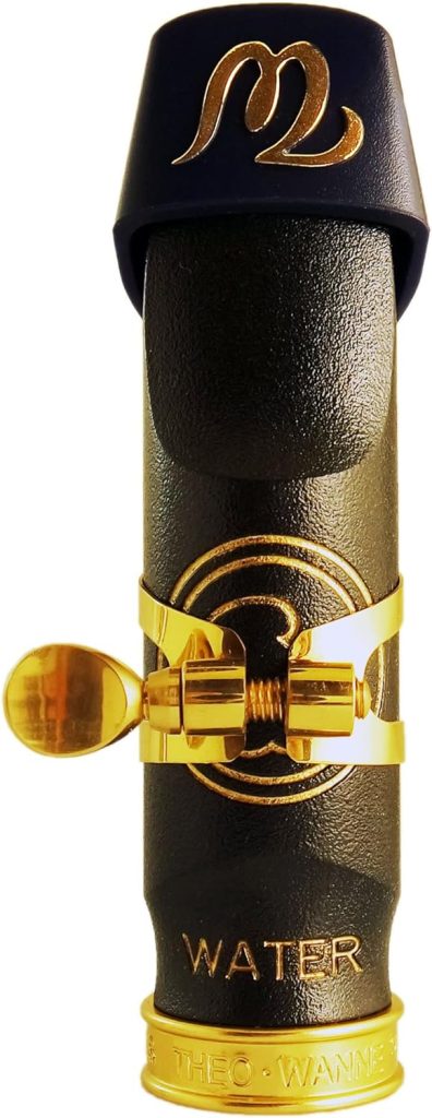 Theo Wanne Water Alto Saxophone Mouthpiece - Versatile Traditional sound - Great for All Styles - Small-Chamber  Throat – special Black A.R.T Material