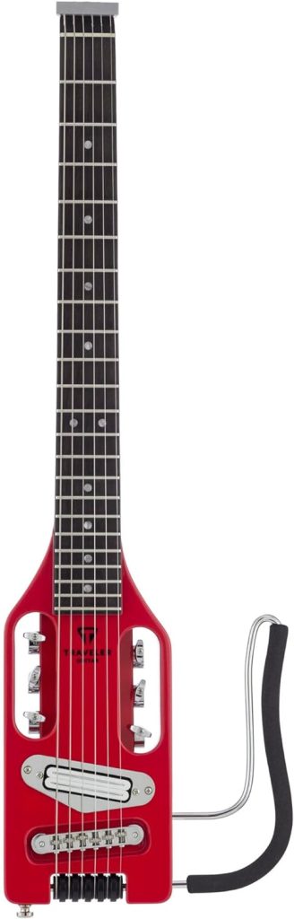 Traveler Guitar Ultra-Light 6 String Solid-Body Electric, Right, Torino Red, (ULE TRDG)