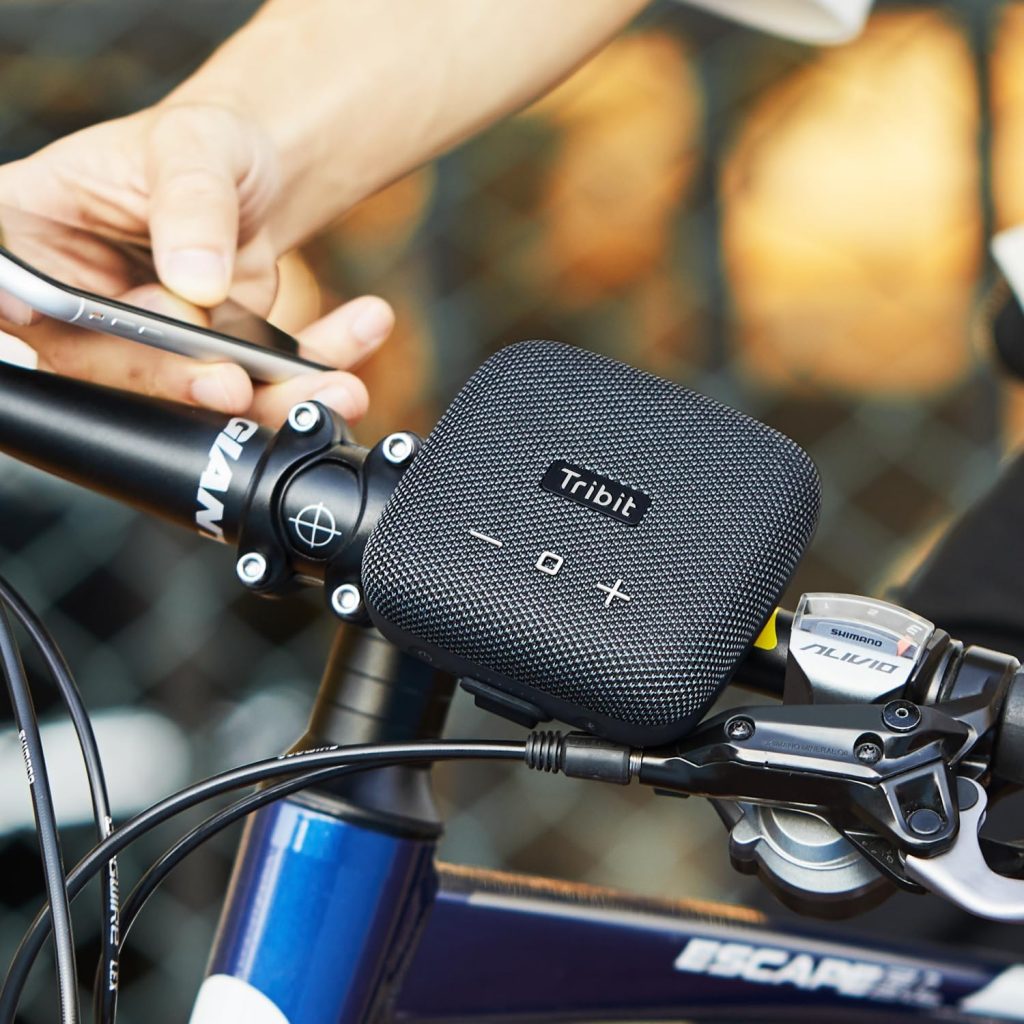 Tribit StormBox Micro Portable Bluetooth Bike Speaker for Cycling, Hiking, Mountain, Travel,Sport Speaker, IP67 Waterproof ThunderBox