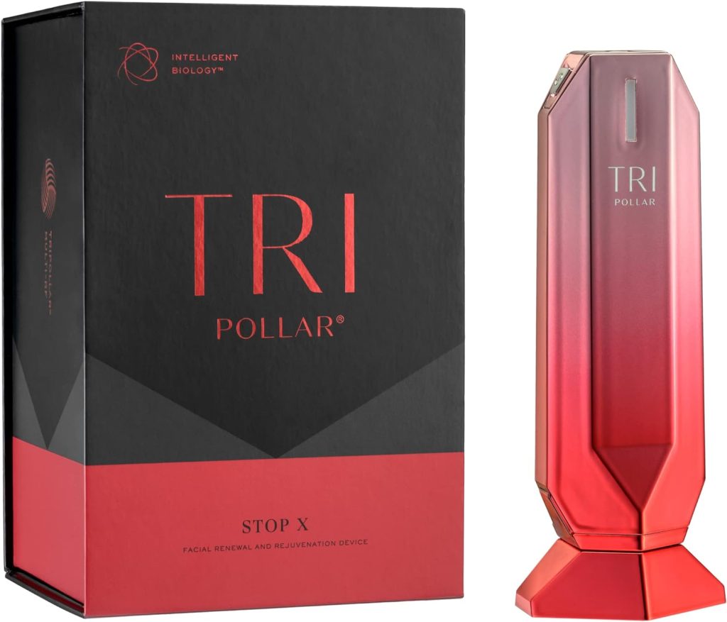 TriPollar Stop X Rose – Radio Frequency Skin Tightening Machine Face  Neck Professional Home RF Anti-Aging Device - Lift Toning Wrinkle Removal Radiofrecuencia Facial Thermal Mapping Algorithm