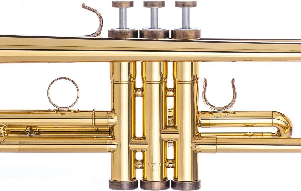Trumpet Trim Kit for improving the sound. for all Yamaha  Stomvi Trumpet. Custom made KGUBrass (MEDIUM, Gold Plated 24K)