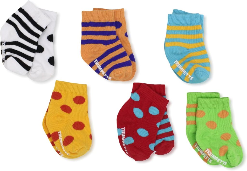 Trumpette Unisex-baby Newborn Bright Cheeritoes Sock Set