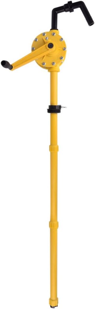 Trupow Plastic Polypropylene Hand Rotary Transfer Drum Barrel Pump