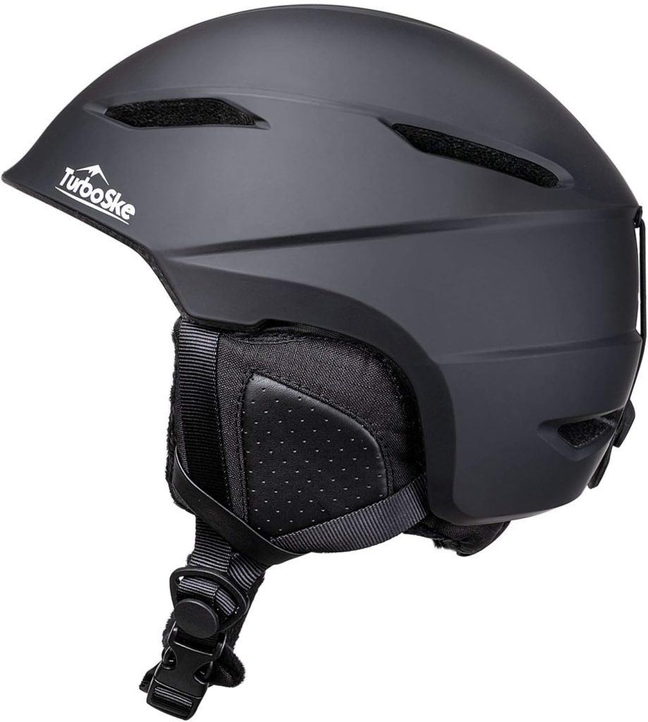 TurboSke Ski Helmet, Snowboard Helmet Snow Sports Helmet, Audio Compatible and Lightweight, ASTM Standard Helmet for Men, Women and Youth