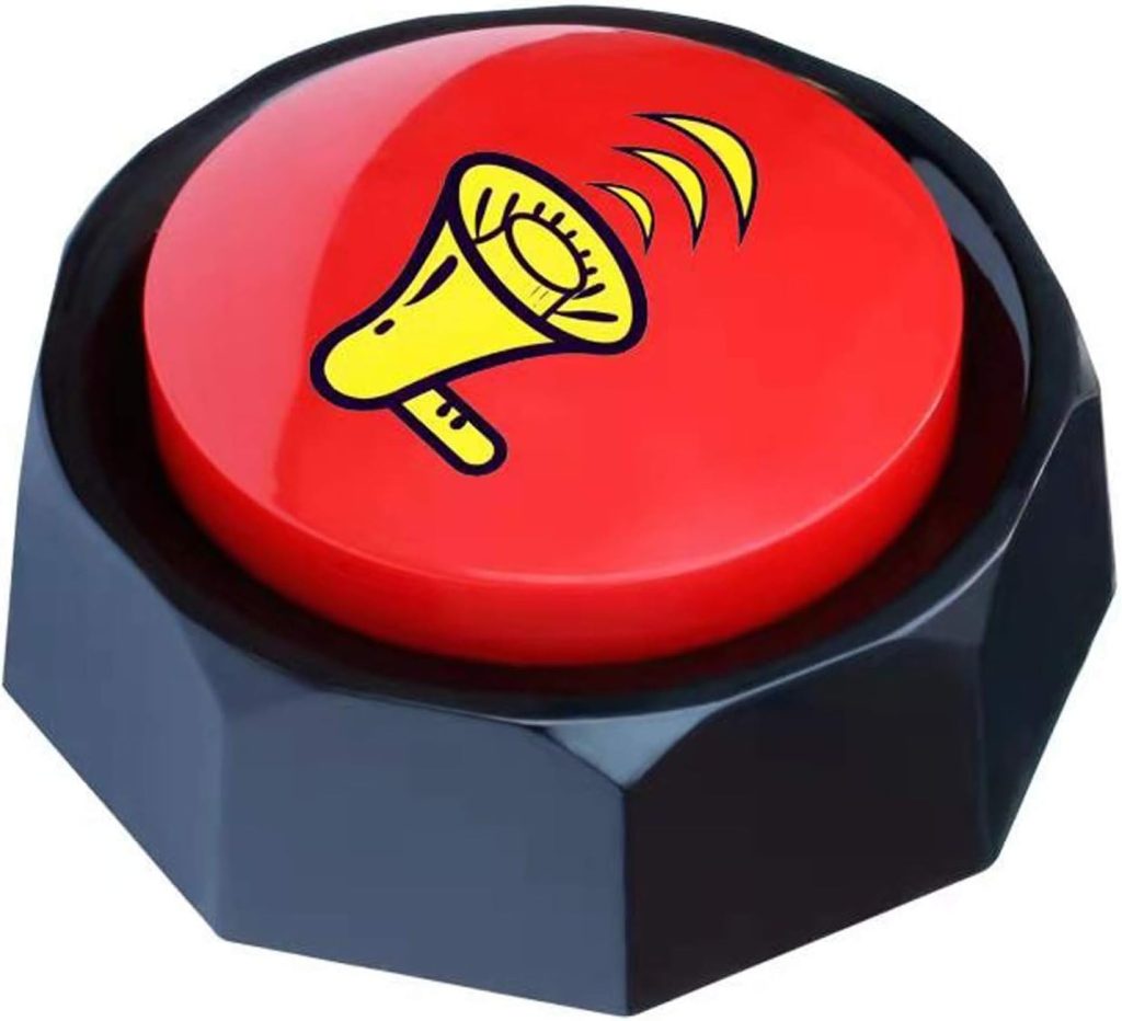 U-Likee Talking Button- Rap Airhorn Sound Button-Hip Hop Air Horn Sound Effect Button - Funny Gag Gifts - Noise Maker